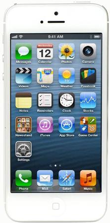 Смартфон Apple iPhone 5 64Gb White & Silver - Нурлат